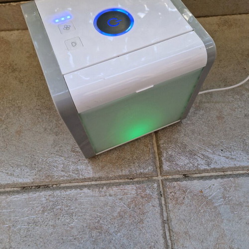 Φορητό μίνι air cooler υδρονέφωσης και υγραντήρας με τροφοδοσία USB καινούργιο