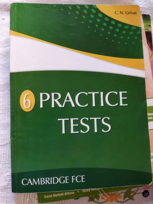 6 Practice Tests Cambridge FCE used