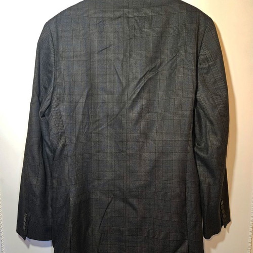 Authentic Calvin Klein men's brown jacket with stripe pattern size L like new