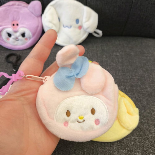 Hello Kitty wallet set new, 5 colorful Sanrio friends