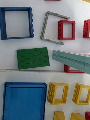 Lego windows used, many old pieces