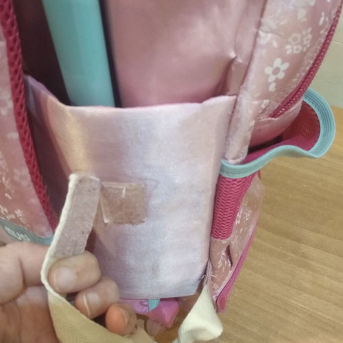 School bag with wheels used for girls with large capacity