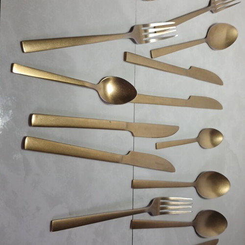 Cutlery set used, complete package