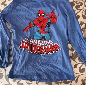 110-116 4-6 Spiderman μπλούζα