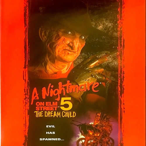 A Nightmare on Elm Street 5 The Dream Child DVD μεταχειρισμένο, τρόμου φαντασίας