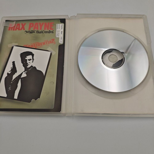 Max Payne PC game like new with manual, cover with moisture bubble