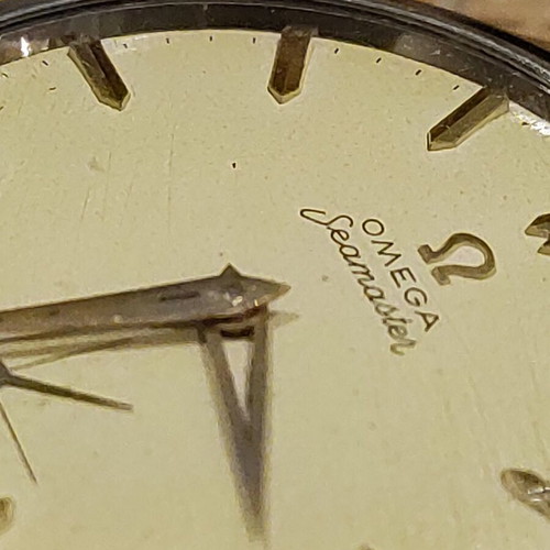 Omega Seamaster 14389-1 cal.268 manual watch, vintage look