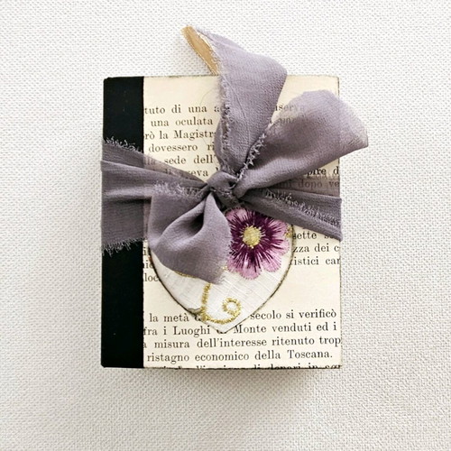 The Purple Heart notebook handmade like new