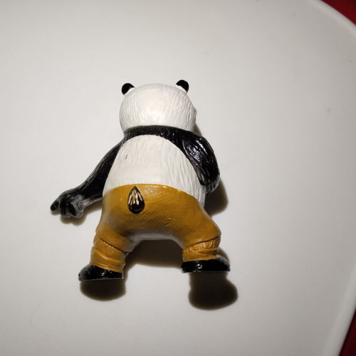 Kung Fu Panda Po figure used, Happy Meal McDonald's