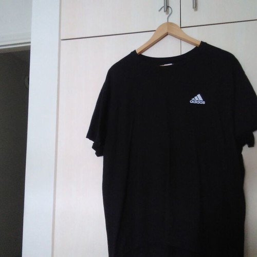 Adidas t-shirt 2XXL like new, black and white, non-authentic