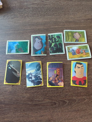 Ρετρό αυτοκόλλητα Panini Disney 90s σετ 9 τεμαχίων, σαν καινούργιο