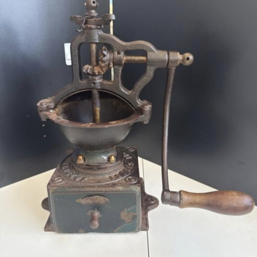 Peugeot Frères Vintage Cast Iron Coffee Grinder used