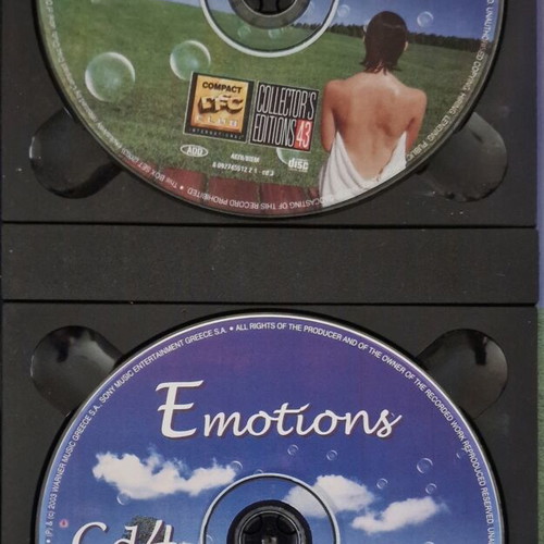 Emotions Collector's Edition 43 4CD box set like new