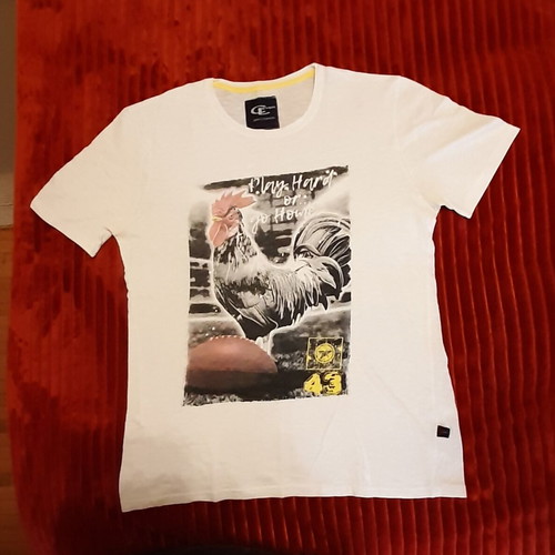 T shirt Clever used, white No XL