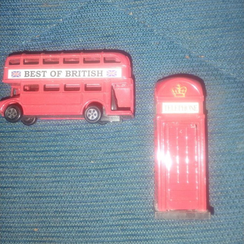 Souvenir lotto used, iron scratchers from England