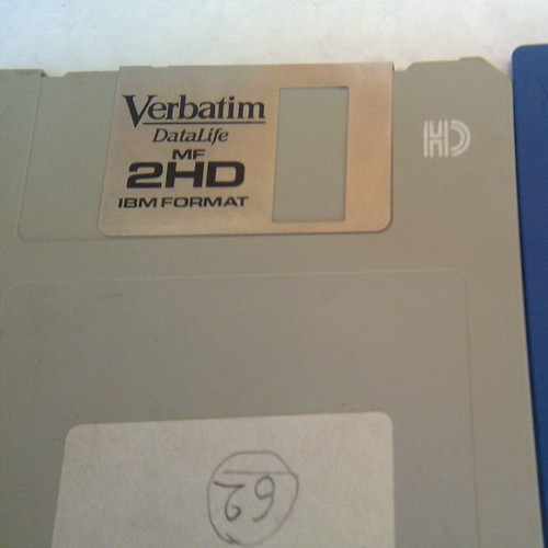 JVC Verbatim Sony 3.5" double side double density floppy disks, box of 10