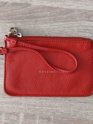 Coccinelle leather wallet, red