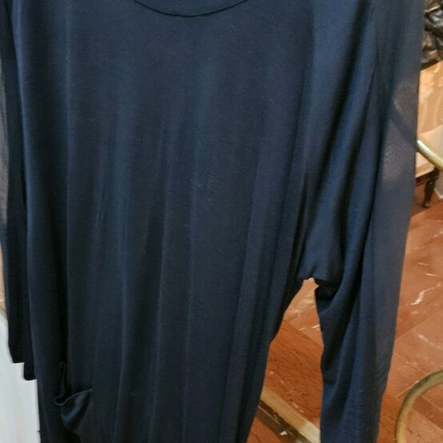 Lacoste women's blouse like new, blue, size XL