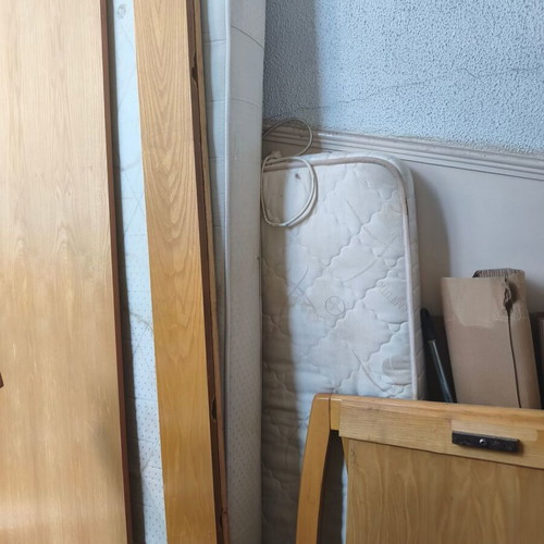 Sofa with mattress like bed used, quality wood