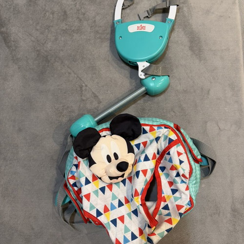 Bright Starts Mickey Mouse Baby Bouncer like new