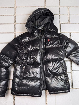 Ralph Lauren Puffer Jacket размер L като нов, черен