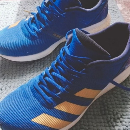 Adidas adizero Boston 8 athletic shoes like new, size 46