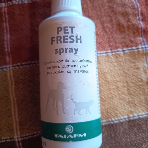 Pet Fresh mouth spray like new for pet bad breath