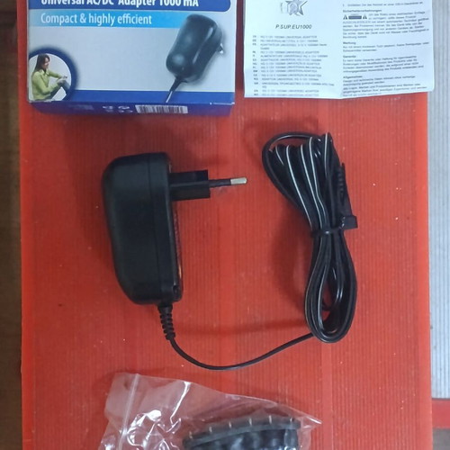 Power supply 1000 mA with adjustable voltage 3-12V