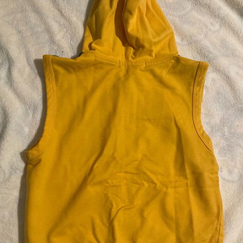 Sleeveless Jacket Like New For 3 Year Old Child, Yellow