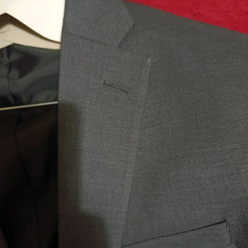 H&M gray men's suit used, size M jacket and trousers
