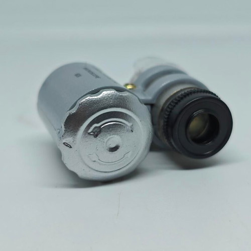 Pocket Microscope 60x with LED and UV Light like new