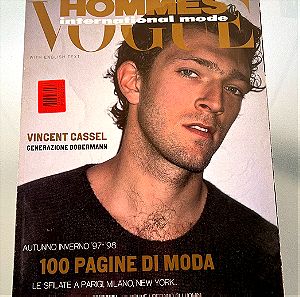 Περιοδικό Hommes Vogue τεύχος 2, 1997-98