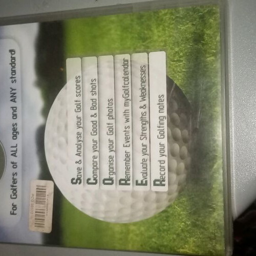 My Golf Scorer PC game in good condition