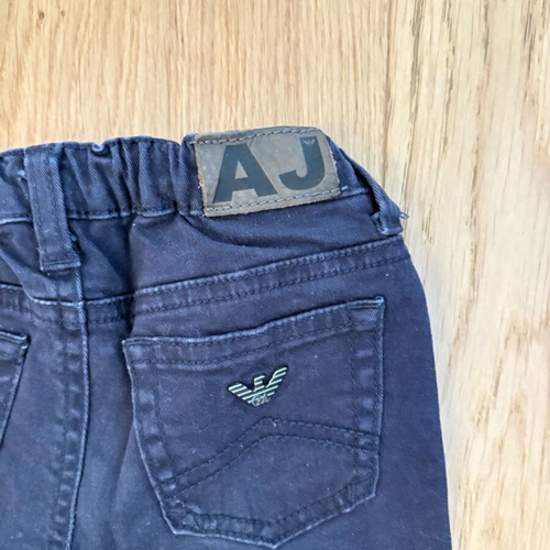 Emporio Armani jeans dark blue, size 18 months, like new