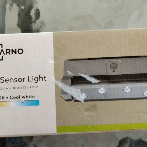 LIVARNO LED Sensor Light with 5 Cool White LEDs, new