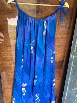 Dress for woman like new, size M-L, blue