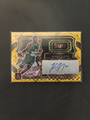 Panini Select Kendrick Nunn Autograph Card like new, limited 5/10
