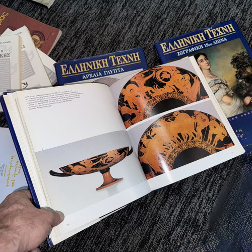 Greek Art coffee table books, set of 3 volumes