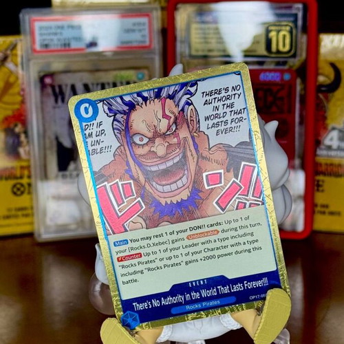 One Piece TCG There's No Authority in the World That Lasts Forever!!! OP17-055 card x2