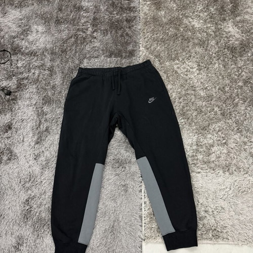 Nike set tracksuit black and grey used, size XL