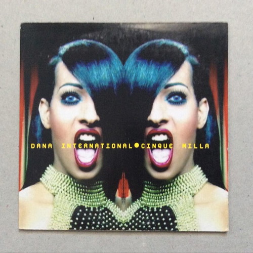 Dana International Cinque Milla CD single like new, electronic