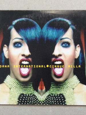 Dana International Cinque Milla CD single like new, electronic