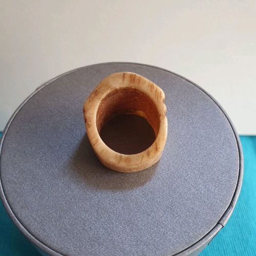 Talisman ring made of bone size 18 like new