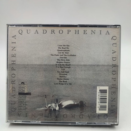 The Who Quadrophenia Classic Remastered CD like new, rock