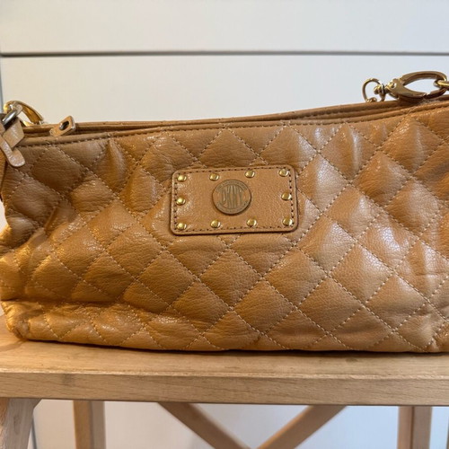 DKNY shoulder bag used, beige