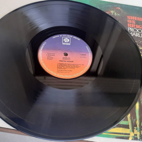 Procol Harum Shine on Brightly LP used, rock