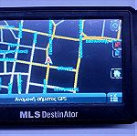  MLS 4.3'' DESTINATOR 4800A GPS Πλοηγός με γραφίδα και Ελληνική εκφώνηση, σε καλή κατάσταση με την τελευταία αναβάθμιση της MLS του 2017, αλλά νομίζω μπορεί να αναβαθμιστεί ο πλοηγός με χάρτες του 2022