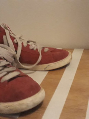 Αθλητικά Nike μεταχειρισμένα, κόκκινα, μέγεθος 39