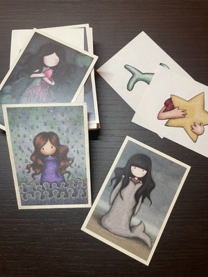Santoro sticker collection by Panini