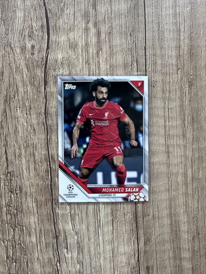Topps UEFA Champions League Mohamed Salah βασική κάρτα